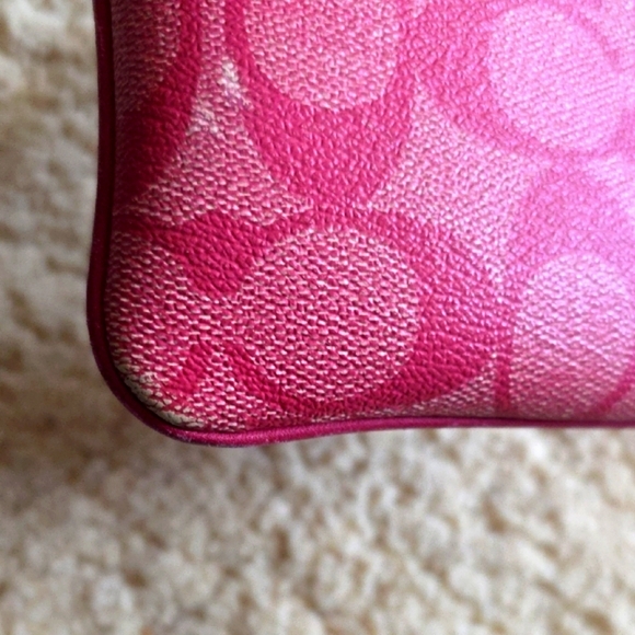 Coach Pink Wristlet - Picture 6 of 8
